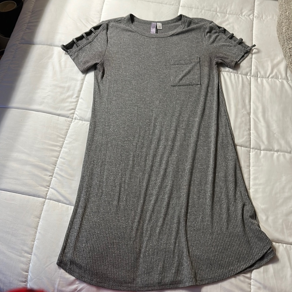 Gray Dress